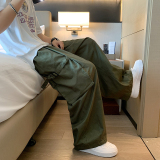910A-608-P45出去玩季宽松直筒工装裤，男装休闲裤，星座910A