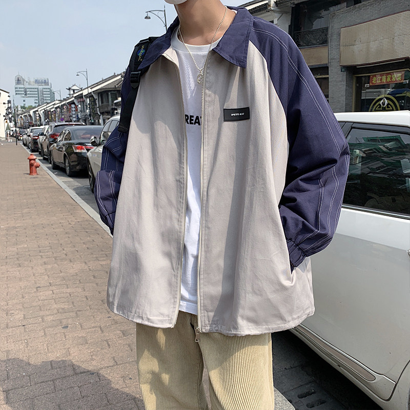 910A W967 秋季新款男士宽松休闲百搭外套图片
