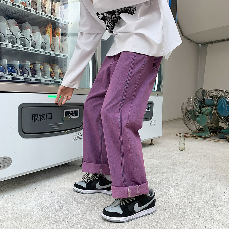 910A155P58秋季新款纯系色牛仔裤,男装牛仔裤,星座910A