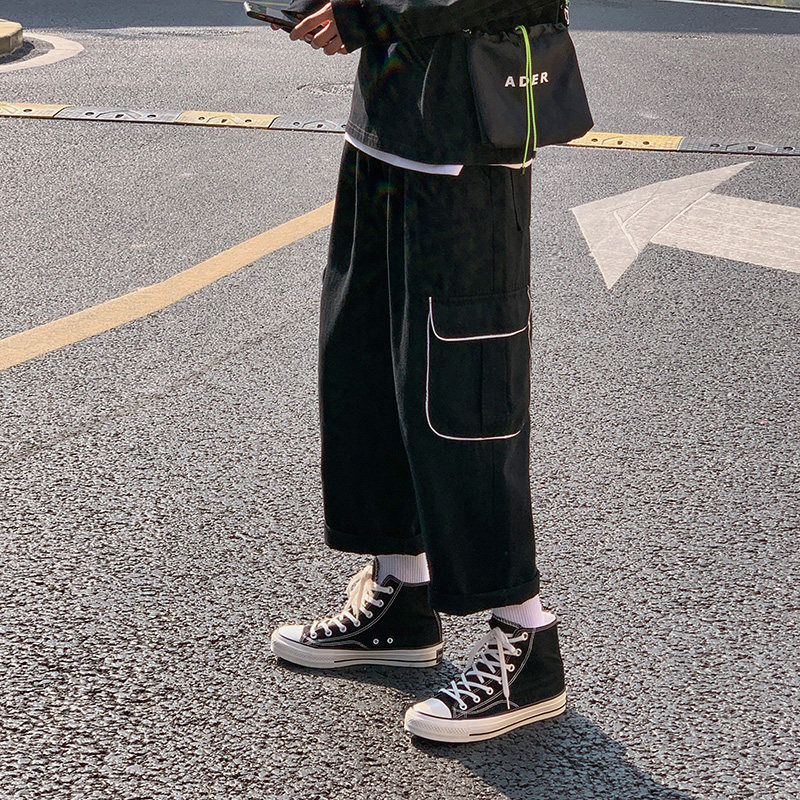 910A-601-P40春秋季新款宽松直筒休闲裤,男装休闲裤,星座910A
