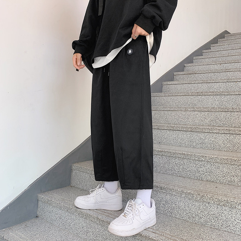 910A7013秋季男士百搭直筒宽松休闲裤,男装休闲裤,星座910A