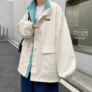 910A Y53 秋季男士宽松休闲外套情侣百搭夹克图片