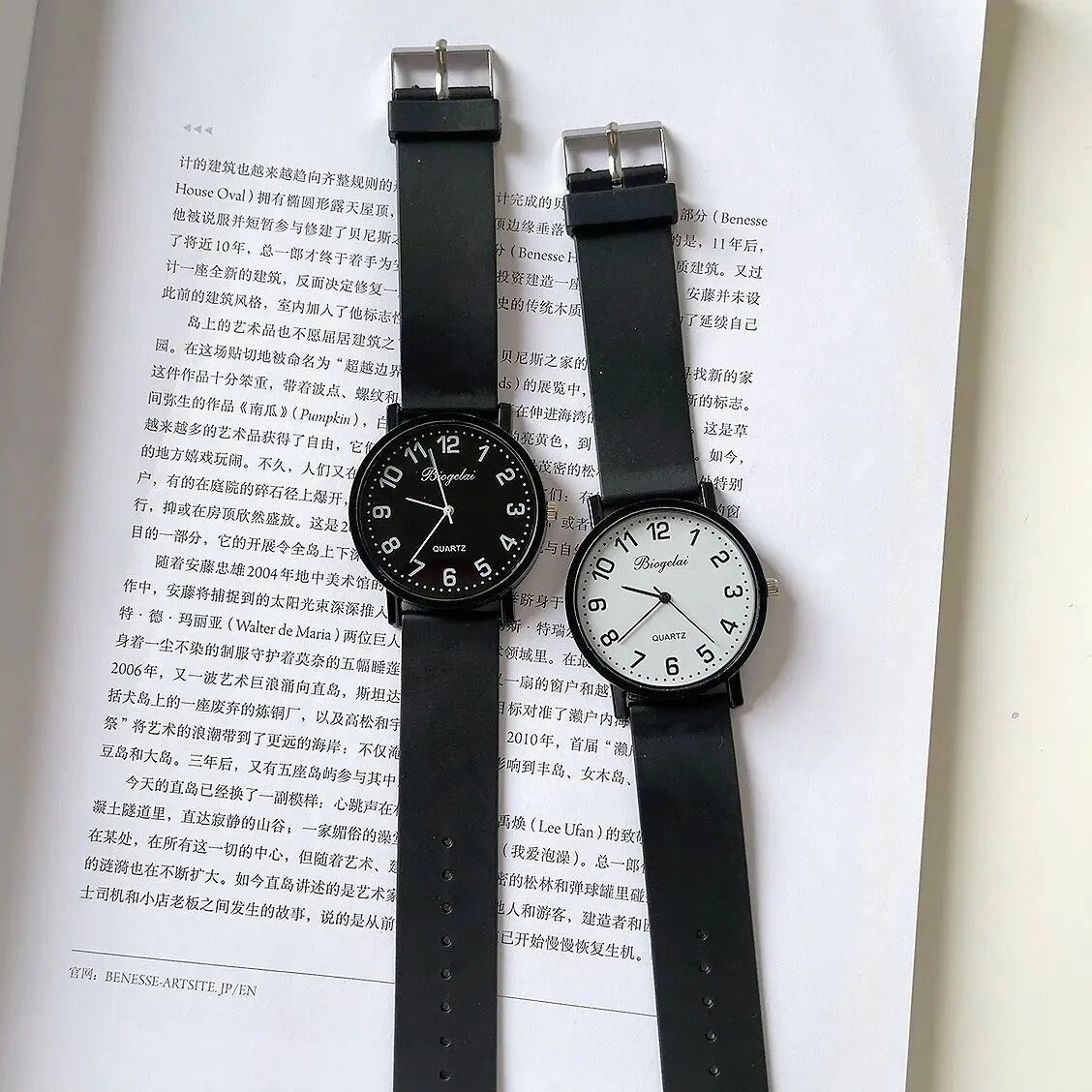 男女款初高中大学生公务员中高考考试石英手表简约小众ins风夜光