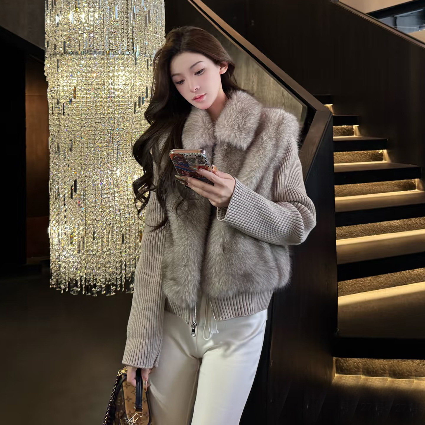 韩系短款显瘦小个子加厚棉服女