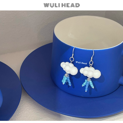 乌云乌云快走开个性可爱耳环