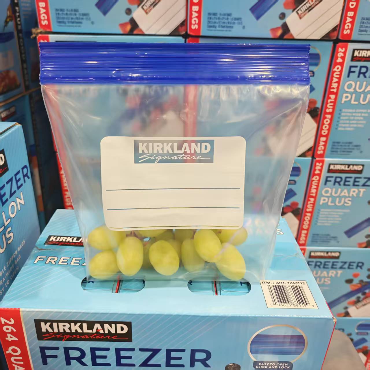 科克兰Kirkland夹链式食物保鲜