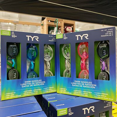 TRY泳镜防雾防水儿童游泳眼镜