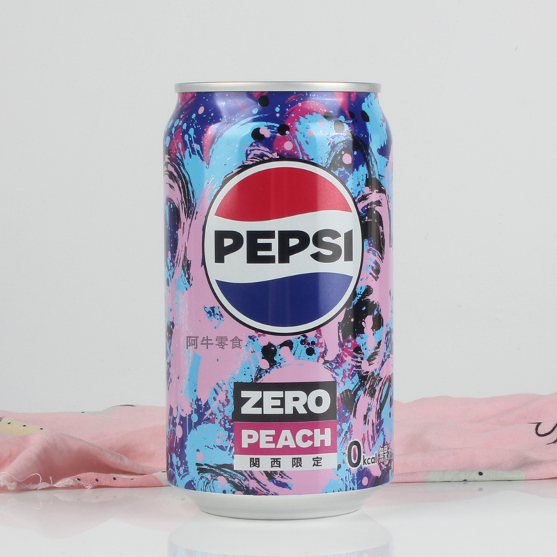 日本进口pepsi/百事可乐白桃味