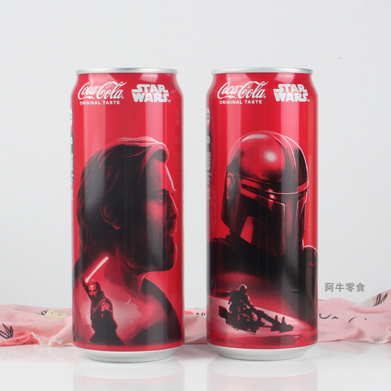 日本进口Coca－Cola/可口可乐联名星球大战限定收藏版饮料500ml