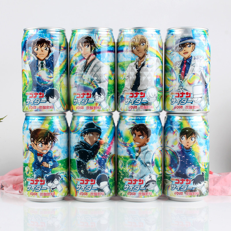 日本达亦多名侦探柯南碳酸饮料