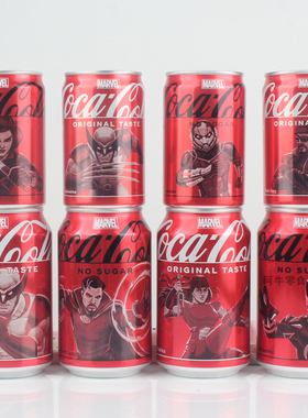 香港Coca－Cola/可口可乐联名漫威复仇者联盟限定收藏版碳酸饮料