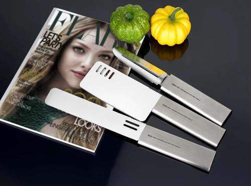 OQO欧克欧兰士系列斩切刀蔬菜刀削皮刀三件套不锈钢刀