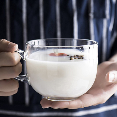 大容量办公室麦片杯敏杨玻璃