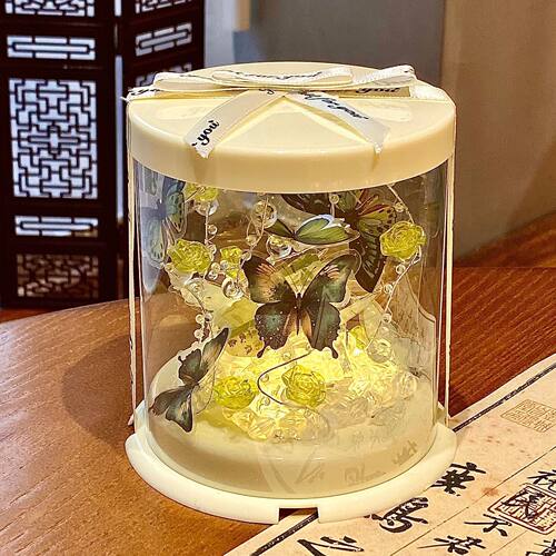 diy蝴蝶小夜灯材料包亲子互动七夕情人节礼品团建暖场活动手工