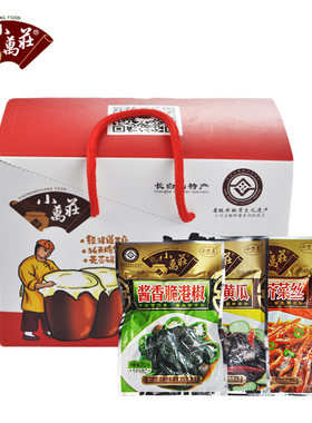 敦化小万庄酱菜礼盒大缸腌制70g