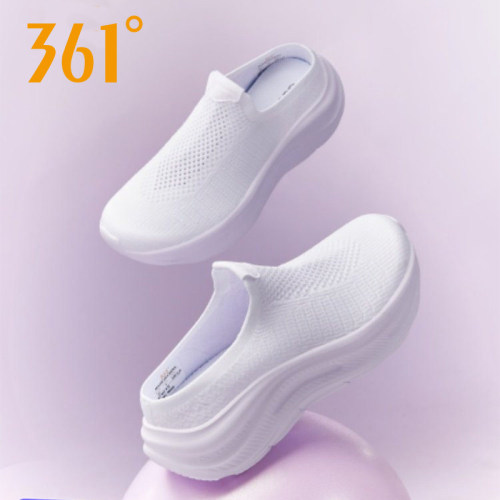 361度一脚蹬鞋女鞋厚底半拖