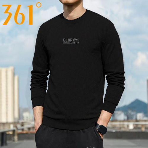 361【商场同款】运动卫衣男2026秋季新款圆领套头上衣552432002AF