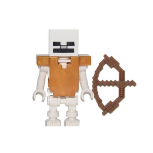 乐高我的世界人仔乌贼守卫min054正版积木