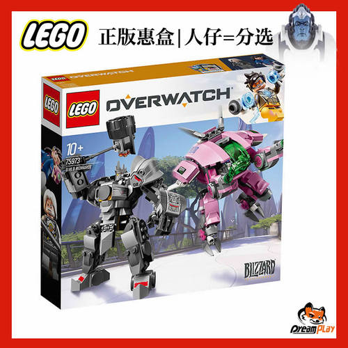 乐高守望先锋75973 DVA overwatch