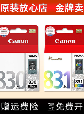 原装佳能830墨盒831 IP1180 IP1880 1980 MP198打印机连供 40墨盒
