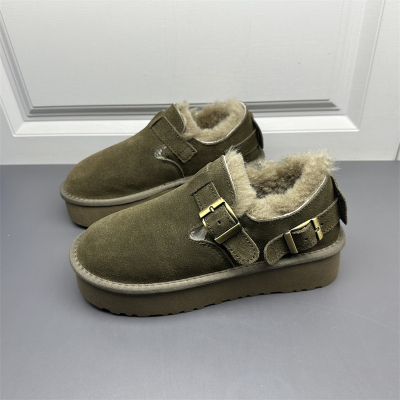 加绒保暖新款厚底百搭雪地靴