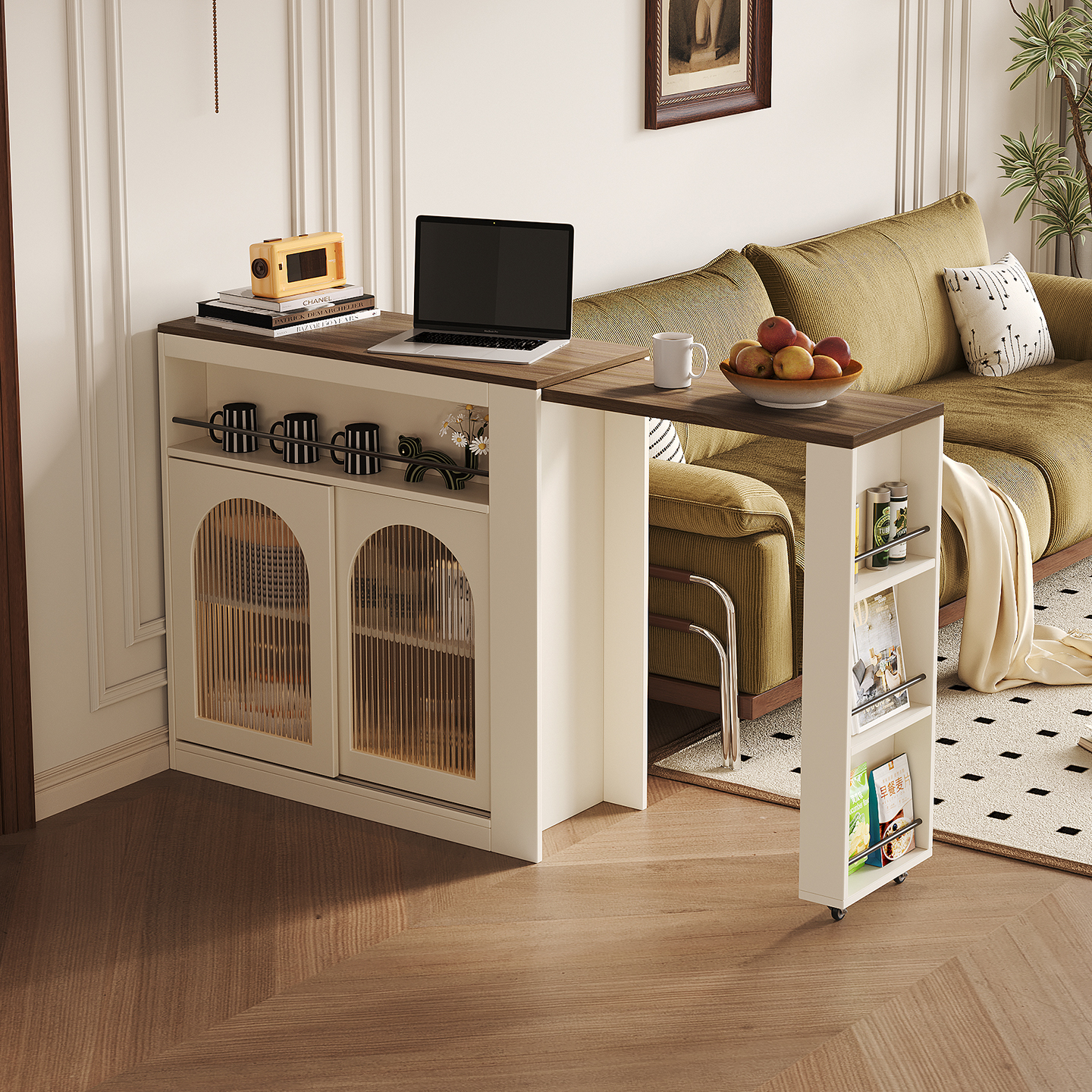 依雪吧台柜客厅隔断餐边柜