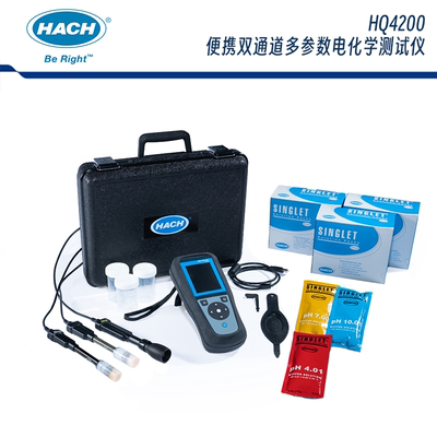哈希/HACH HQ4200 手持便携双通道多参数电化学测试仪
