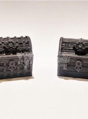 幽暗港GLOOMHAVEN 游戏风格专用宝箱token道具▲沙扎比部落
