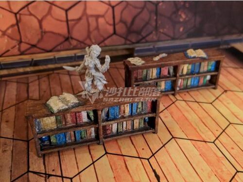 游戏道具书架幽暗港Gloomhaven