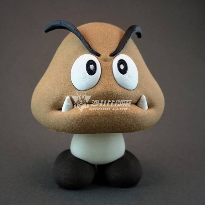 马里奥栗子宝宝 3d打印模型手办▲沙扎比部落