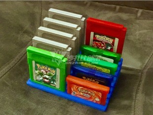 GBGBC GBA专用卡带收藏陈列收纳架3D打印▲沙扎比部落