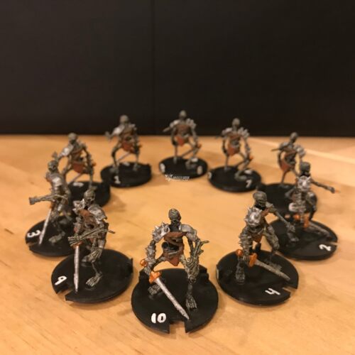 怪物手办不死骷髅GLOOMHAVEN