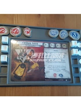 魔镇惊魂Arkham horror LCG卡盘版 玩家面板 ▲ 沙扎比部落