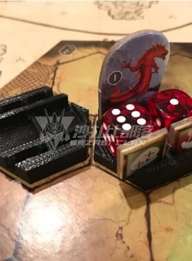 幽暗港GLOOMHAVEN 怪物计数地台支架底座▲沙扎比部落