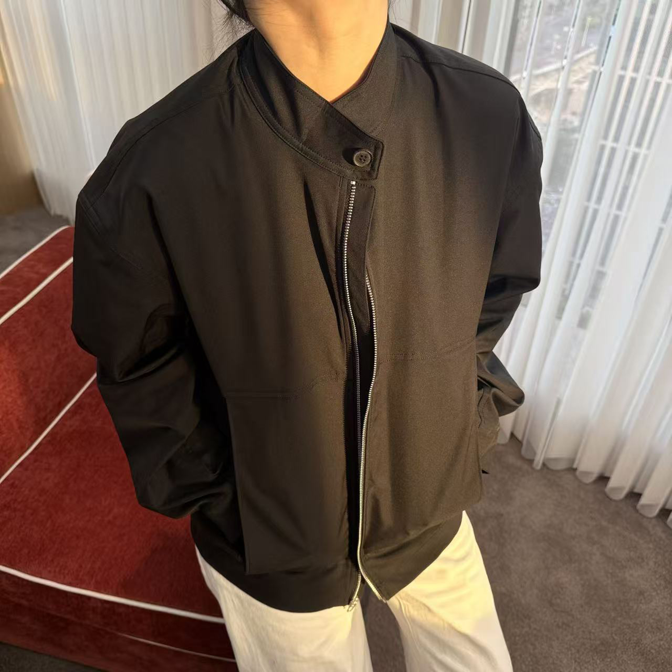 SEASONMARK商务立领行政夹克