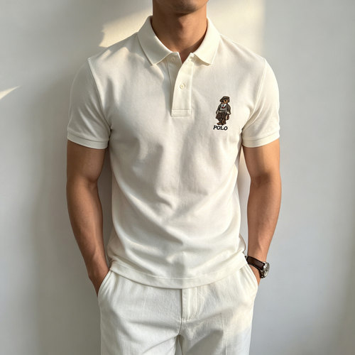 SEASONMARK小熊POLO刺绣短袖