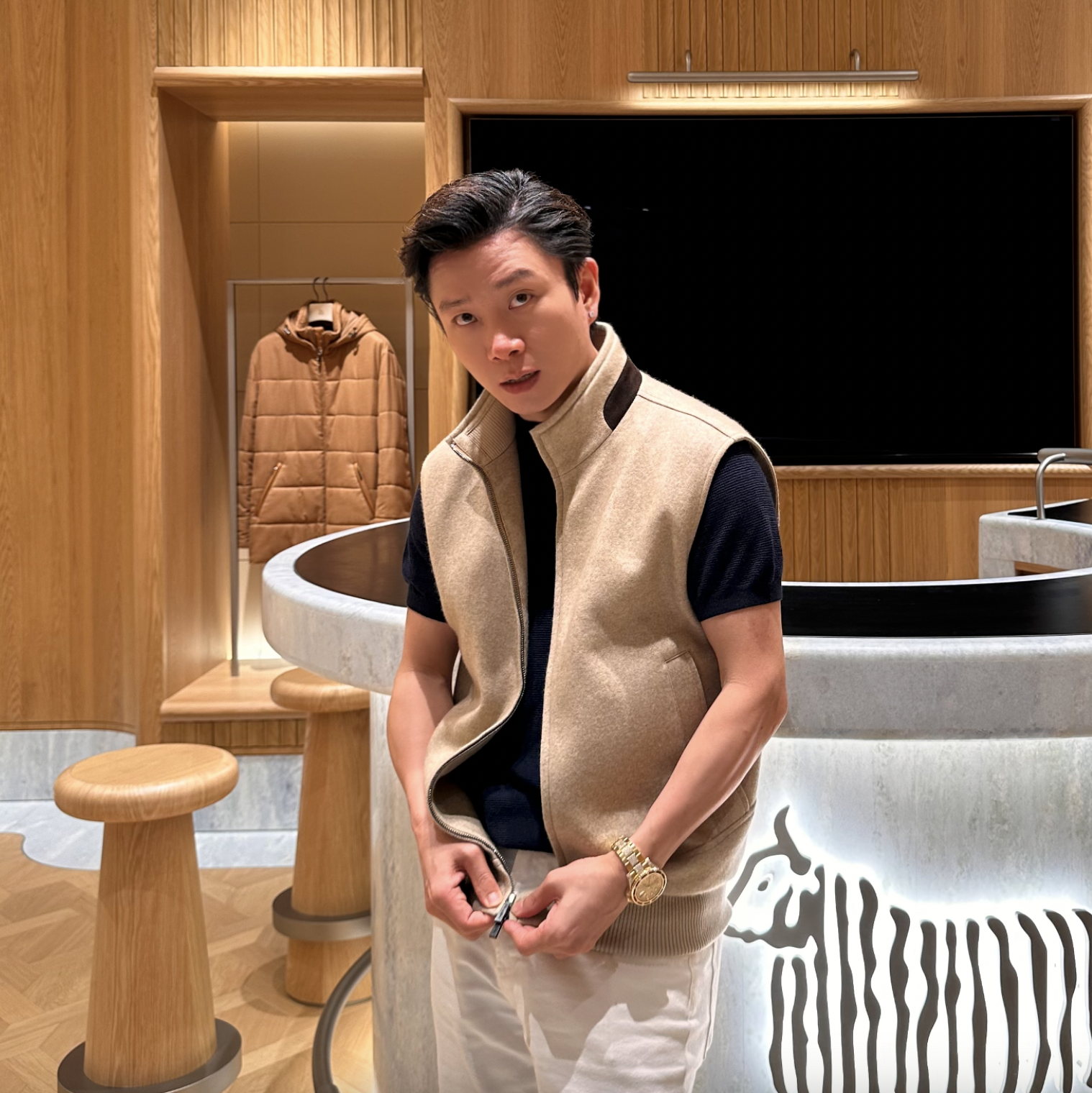 SEASON MARK老钱风商务马甲休闲百搭美拉德色系内搭马甲外套男士,男装,常规马甲,淘宝优惠券,粉丝福利购,淘宝优惠卷