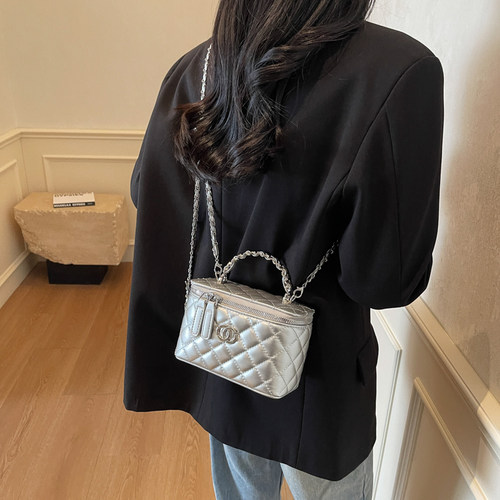 链条单肩包高级感小众斜挎包