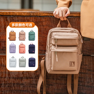 Inuk轻便环保双肩包女通勤时尚百搭学生小双肩包书包户外旅行背包