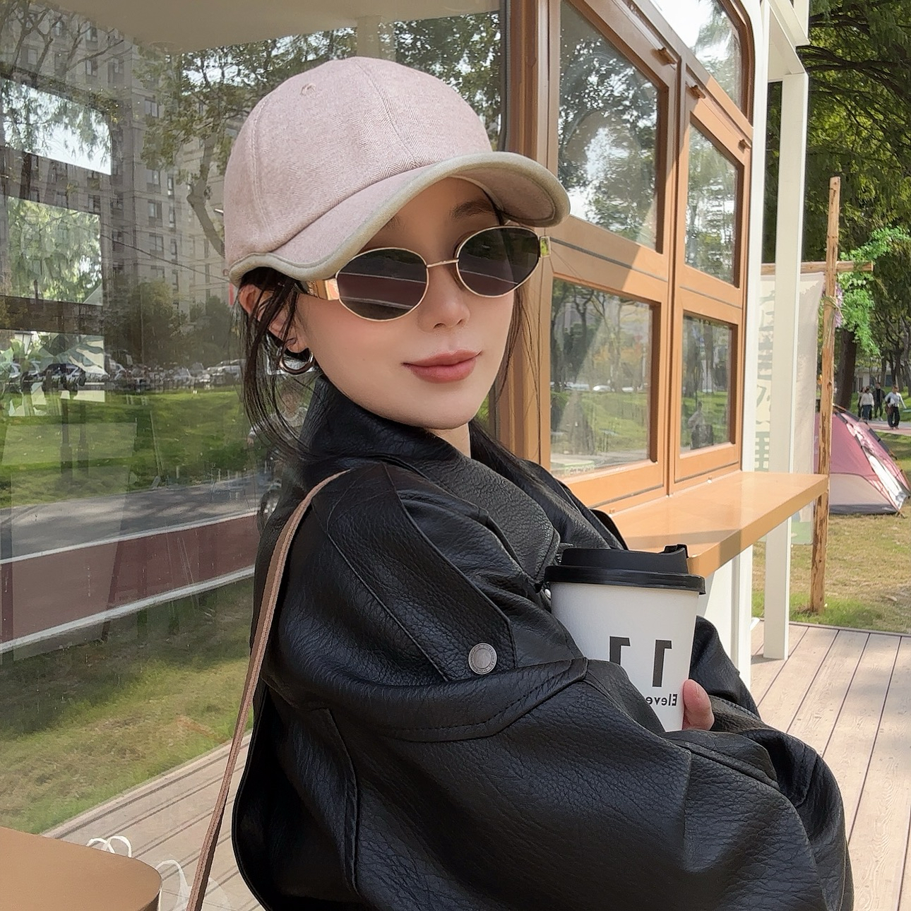 包皮边复古老钱风细纹棒球帽加宽檐深顶男女秋季显脸小百搭