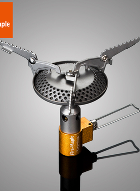 火枫116T钛金属气炉户外野营钛气炉炉头轻便便携一体钛炉48g