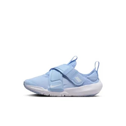 Nike Flex Advance耐磨低帮儿童跑步鞋蓝白中小童CZ0186-404