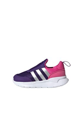 adidas originals ZX360舒适日常低帮学步鞋紫银婴幼童FX4943