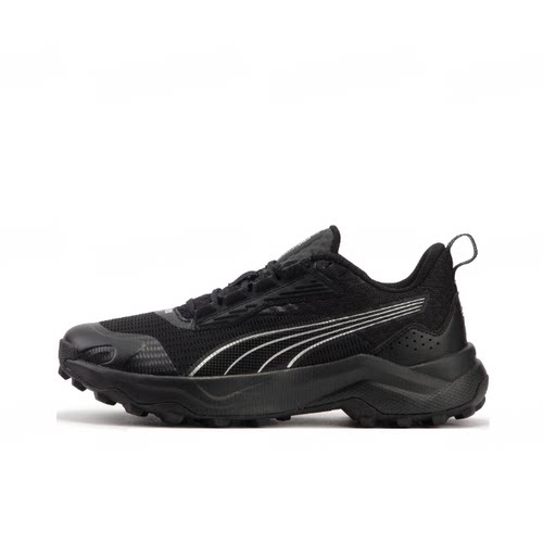 PUMA Obstruct Profoam 舒适耐磨休闲跑步鞋 黑色377888-04
