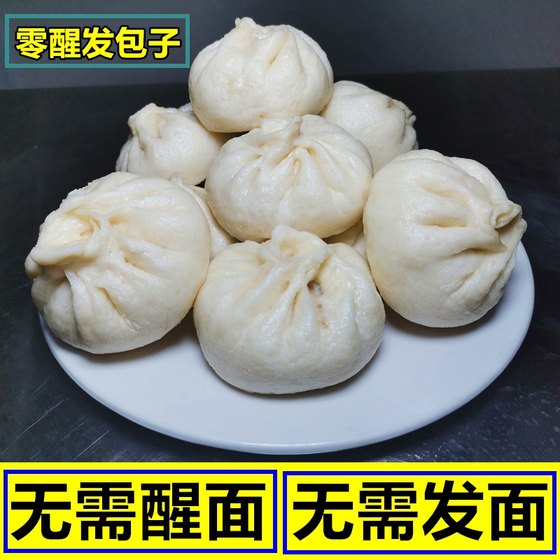 速冻生胚包子技术配方教程大零醒发馅料早餐小吃摆摊创业地摊商用-封面