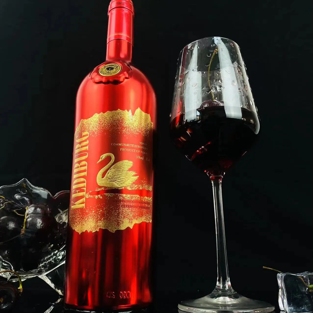 整箱礼盒装双支正品葡萄酒天鹅湖进口红酒干红葡萄酒红酒瓶装