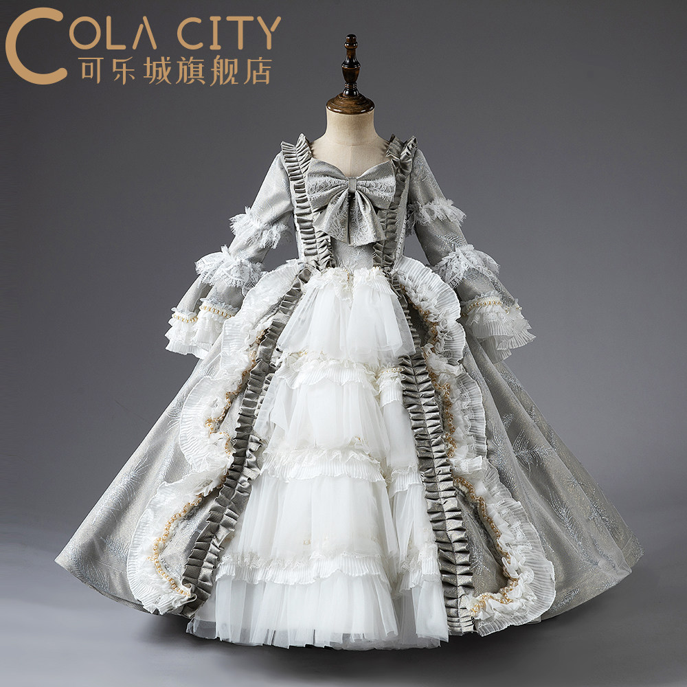 女童礼服洛丽塔lolita宫廷风公主裙秋冬新款走秀洋气质高端宴会裙,童装/婴儿装/亲子装,儿童礼服,淘宝优惠券,粉丝福利购,淘宝优惠卷