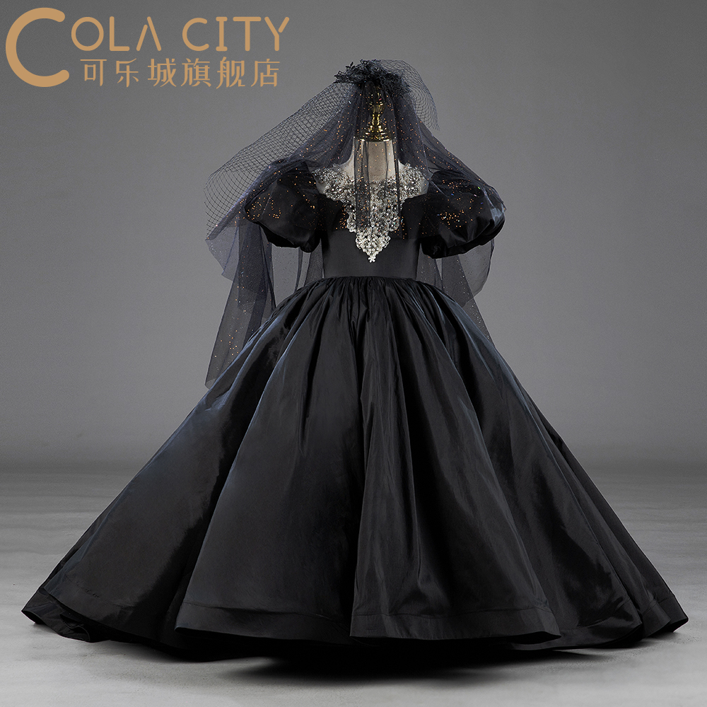 女童晚礼服裙洋气质新模特走秀