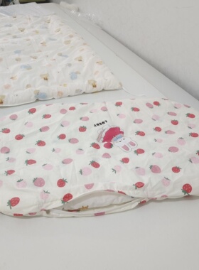 纯棉花蒂爱儿童床垫褥子宝宝椭圆形摇篮床垫婴儿推车垫子可拆洗