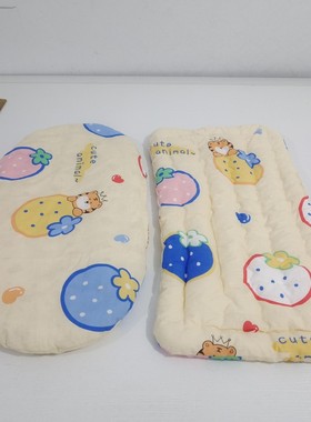 定做椭圆形萌宠猫咪泰迪推车棉花褥子尿垫垫子33*66厘米围挡30*73